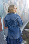 Denim Cowboy Button Up Shirt - Allure Boutique WY