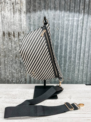 Diagonal Woven Westlyn Bum Bag - Allure Boutique WY