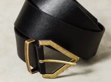 Diamond Pointed Buckle Belt - Allure Boutique WY