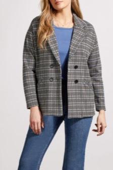 Double Breast Knit Blazer - Allure Boutique WY