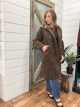 Double Breasted Coat - Allure Boutique WY