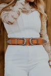 Double Western Buckle Belt - Allure Boutique WY