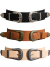 Double Western Buckle Belt - Allure Boutique WY