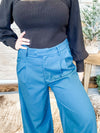 Duck Blue Palazzo Trouser - Allure Boutique WY