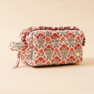 Dusty Rose Quilted Pouch - Allure Boutique WY