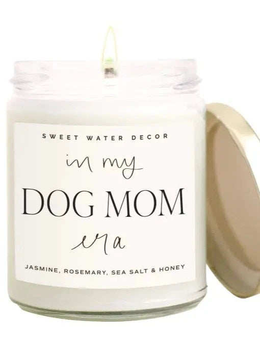 "In My Dog Mom Era" 12 oz. Soy Candle