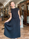 Elegant Pleated Maxi Skirt - Allure Boutique WY