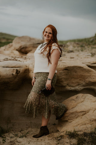 Ethel Sweater Natural - Allure Boutique WY