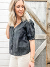 Fall Into You Blouse Black - Allure Boutique WY