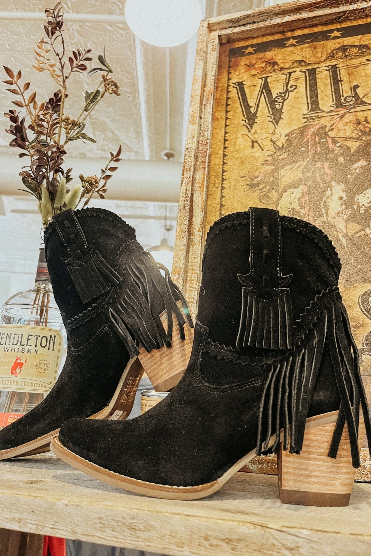 Fandango Fringed Bootie - Allure Boutique WY