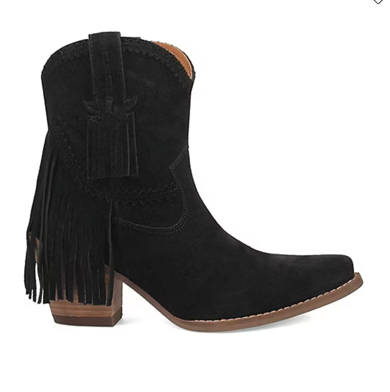 Fandango Fringed Bootie - Allure Boutique WY