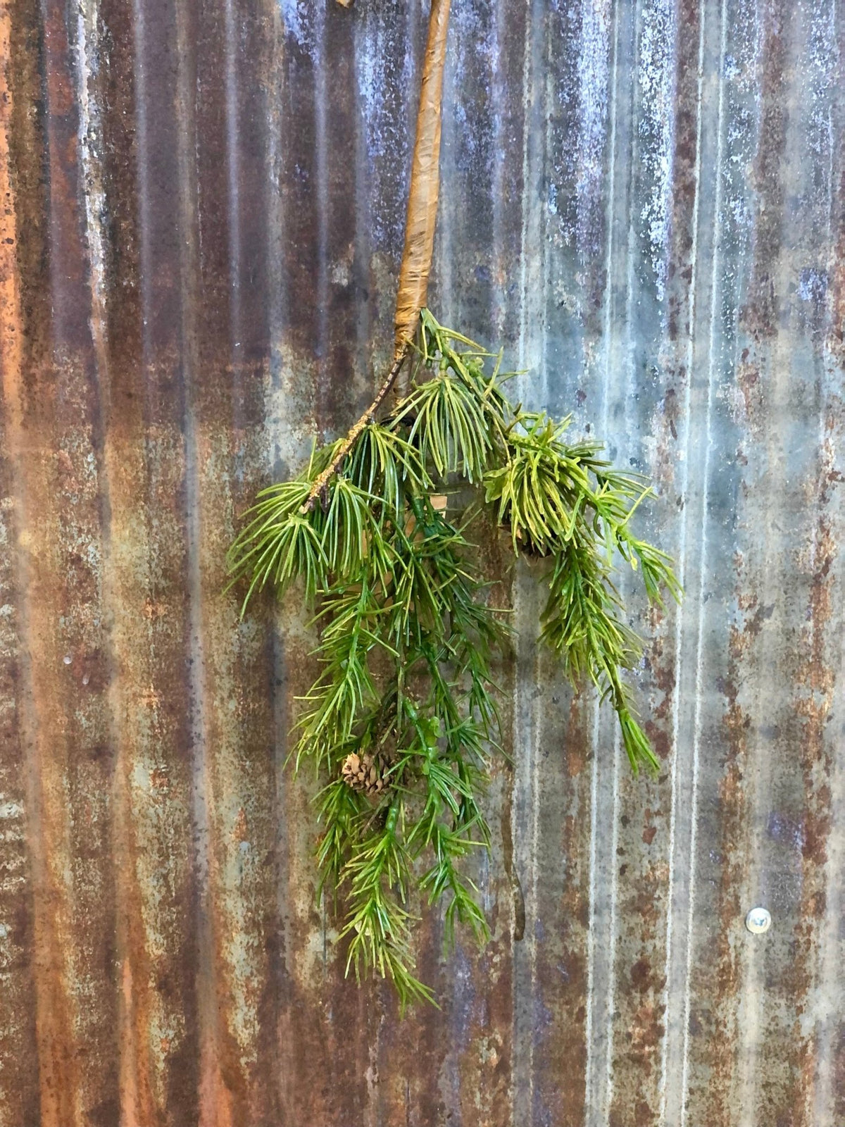 Faux Hemlock Pick with Pinecones - Allure Boutique WY