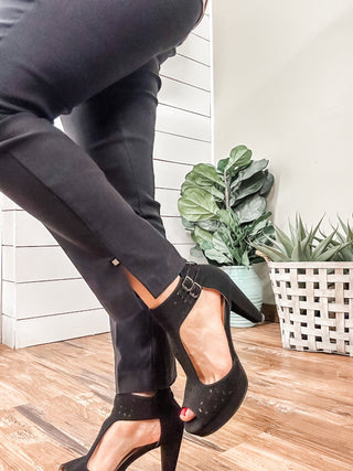 Flatten It Pull On Ankle Pant - Allure Boutique WY