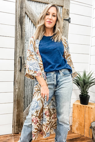 Flora Duster Prairie Floral - Allure Boutique WY