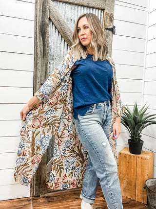 Flora Duster Prairie Floral - Allure Boutique WY