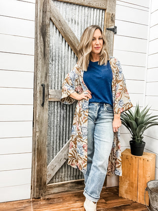 Flora Duster Prairie Floral - Allure Boutique WY