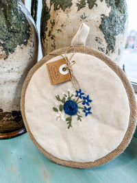 Floral Embroidery Pot Holders - Allure Boutique WY