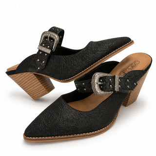 For The Girls Mary Jane Mule - Allure Boutique WY
