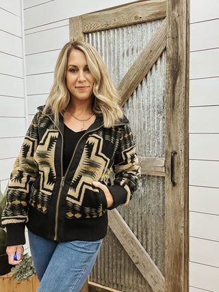 Foxglove Range Fleece Bomber - Allure Boutique WY