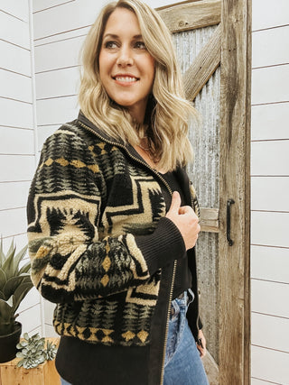 Foxglove Range Fleece Bomber - Allure Boutique WY
