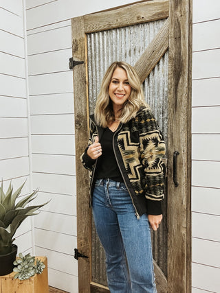 Foxglove Range Fleece Bomber - Allure Boutique WY