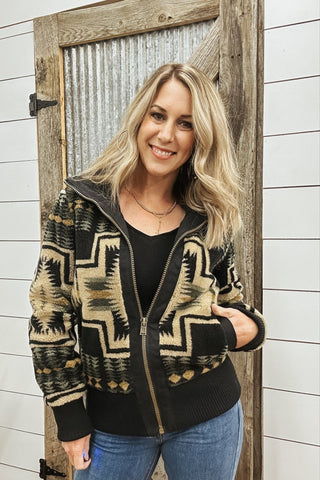 Foxglove Range Fleece Bomber - Allure Boutique WY