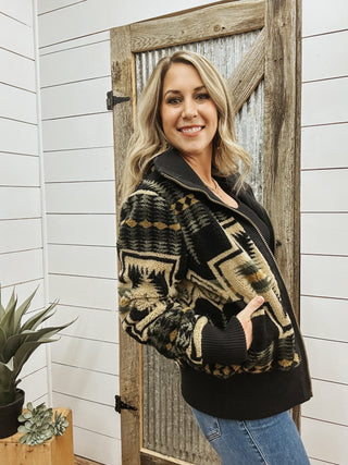 Foxglove Range Fleece Bomber - Allure Boutique WY