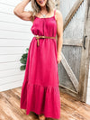 Frilled Maxi Dress - Allure Boutique WY