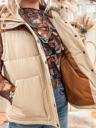 Frontier Puffer Vest - Allure Boutique WY
