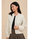 Garment Washed Bomber Jacket - Allure Boutique WY