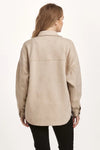 Gina Shacket - Foam Cream - Allure Boutique WY