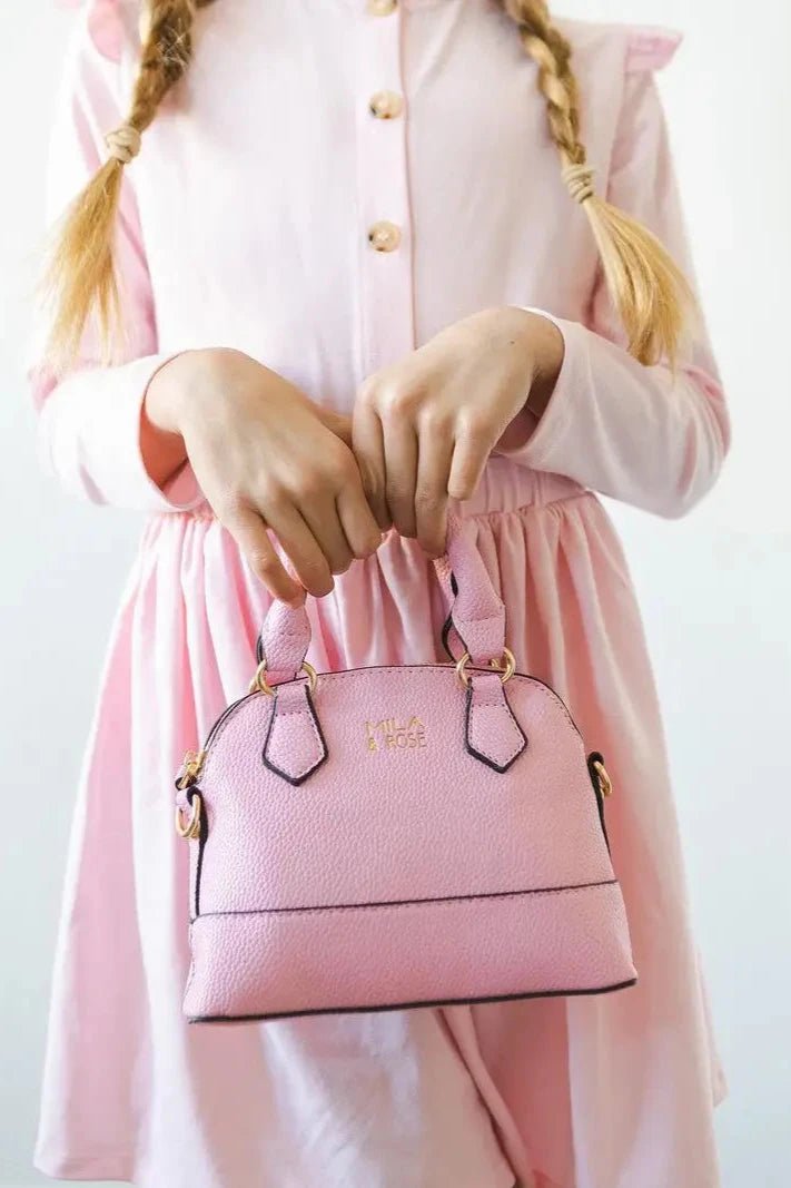 Girls Bubblegum Pink Crossbody Purse - Allure Boutique WY