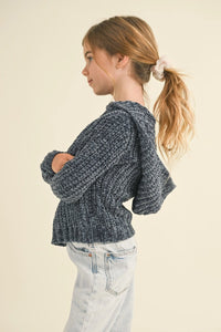 Girls Chenille Pullover Sweater - Allure Boutique WY