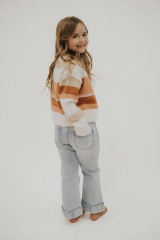 Girls Evie High Rise Relaxed Cropped Flare - Allure Boutique WY