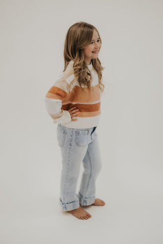 Girls Evie High Rise Relaxed Cropped Flare - Allure Boutique WY
