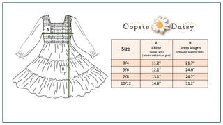 Girls Grace Smocked Floral Dress - Allure Boutique WY