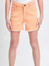 Girls High Rise Freyed Hem Twill Shorts - Allure Boutique WY