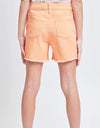 Girls High Rise Freyed Hem Twill Shorts - Allure Boutique WY