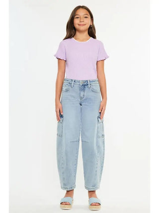 Girls Low Slung Horseshoe Fit Jeans - Allure Boutique WY