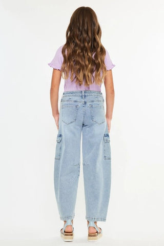 Girls Low Slung Horseshoe Fit Jeans - Allure Boutique WY