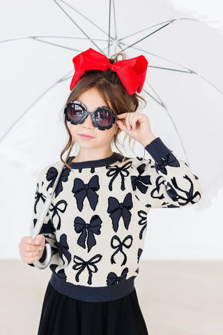 Girls Perfectly Tied Sweater - Allure Boutique WY
