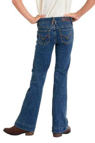 Girls Signature Embroidered Trouser - Allure Boutique WY