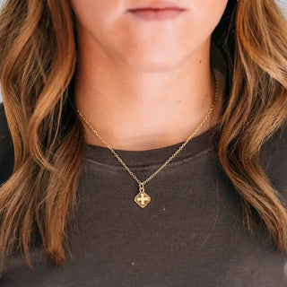 Glimpse Cross Medallion Necklace - Allure Boutique WY