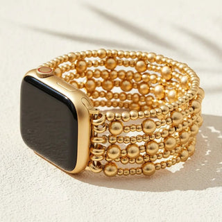 Gold Demure Stretch Apple Watch Strap - Allure Boutique WY
