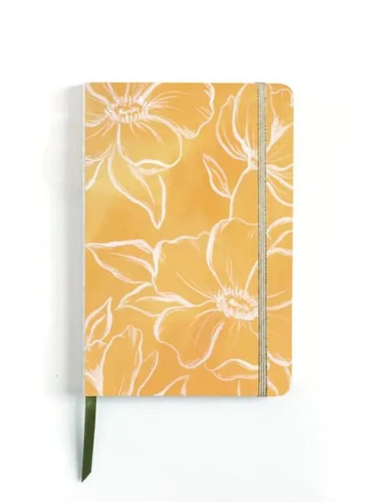 Golden Poppy Lined Journal - Allure Boutique WY