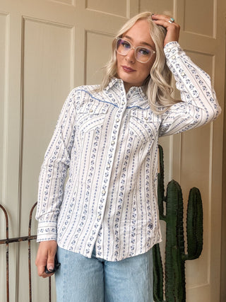 Grace Western Snap Shirt - Allure Boutique WY