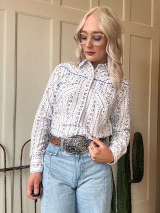 Grace Western Snap Shirt - Allure Boutique WY