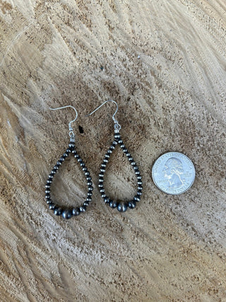 Graduated Navajo Pearl Teardrop Earring - Allure Boutique WY