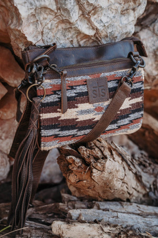 Guadalupe Lily Crossbody - Serape - Allure Boutique WY
