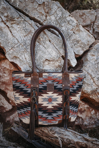 Guadalupe Palomino Tote - Serape - Allure Boutique WY